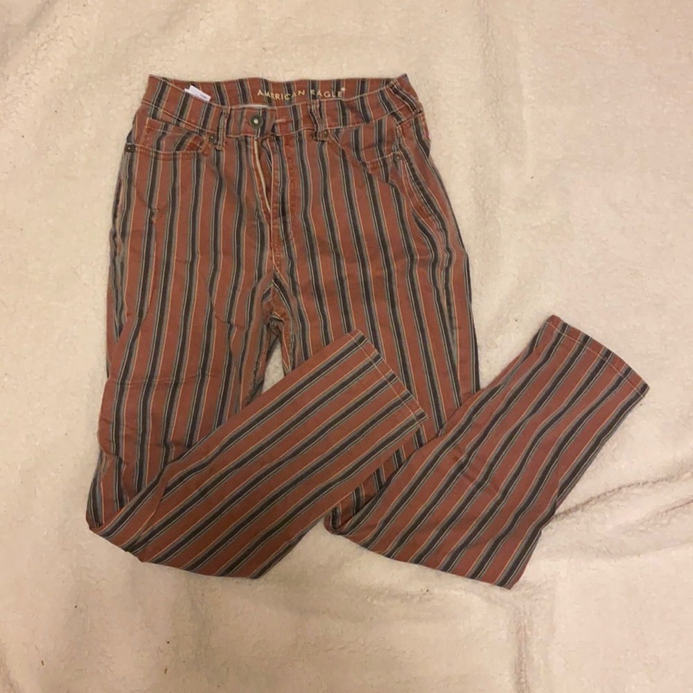 Size 2 American Eagle jeans stripes